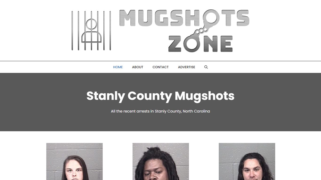 Stanly County Mugshots Zone